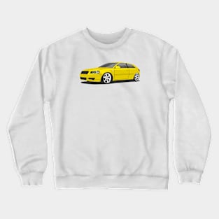 Yelow Audi a3 Crewneck Sweatshirt